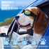 QUMY Dog Sunglasses - Goggles for Medium Large Breed Dogs, Eye Protection for Motorcycle, Car, and Swimming