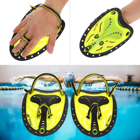 Swim Fin, Adjustable Kids Flippers for Swimming, Professional Swim Hand Paddles for Training