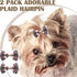 PUPTECK Leather Dog Collar for Small Dogs - XS Puppy Collar Bandana Accessories for Cats and Dogs