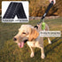 VIVAGLORY Short Dog Leash, 12INCH Traffic Leash for Medium & Large Dogs, Short Training Leash, Black