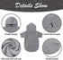 KOOLTAIL Basic Dog Hoodie, Soft and Warm Dog Sweater with Leash Hole and Pocket, Cold Weather Clothes for Small Medium