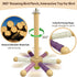 Finches Rotating Bird Perch Toy Fun Spinning Cage Stand for Parakeet, Budgie, Lovebird, Cockatiel, Conure, & Quaker
