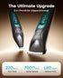 Trimmer 2 1, 2000mAh Trimmer oneisall LED Light Dog Clippers, Cordless Dog Grooming Kit in Pet Grooming Clippers Paw