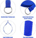 30 Pieces Slip Leads Dog Leash, Strong Pulling Kennel Leads with O-Ring for Dogs Walking Training