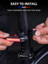ROCKBROS USB Rechargeable LED Bike Tail Light, 6 Modes IPX4 Rear Light for Night Riding