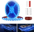 Pontoon LED Strip Lights, 12V 5M Waterproof Marine Light for Boat Interior, Night Fishing Deck Lights (Blue)