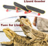 Vehomy Bearded Dragon Accessories - Small Engineer Hat for Bearded Dragon, Mini Scooter for Hamster, 3Pcs