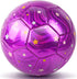 Size 4 Glitter Soccer Ball for Girls, Beginners Sports Training Ball for Outdoor Recreation
