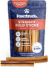 Pawstruck Natural 5-8" Bully Sticks for Dogs - Long Lasting, Rawhide Free, Low Odor Dental Chew Treat - 1 lb. Bag