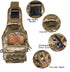 Backpack, Backpack Qcute Tactical Waterproof Military Cross-body Molle Sling Shoulder Chest Bag for Outdoor Every Day