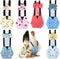 DoubleFill 6 Pcs Chicken Diapers for Indoor Chickens Reusable Washable Duck Diapers