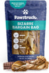 Pawstruck Bizarre Bargain Bag - Assorted Natural Dog Chew Treats - 1 lb - Animal Ears, Jerky, Bones, Hooves, Beef Straps