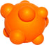 Bumpy Bouncy Solid Rubber Ball, Great Chew Toy for Teething Puppies, Orange
