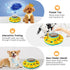 2 4.2 Inch Potaroma Dog Puzzle Toy Levels, Slow Feeder, Pup Food Treat Feeding Dispenser for IQ Training