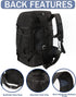 Ski Boot Bag, 50L Padded Travel Backpack for Snowboard Boots, Helmet, Goggles, Gloves