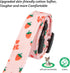 Cotton Handmade Dog Collar, Cute Pink Strawberries with Pendant for Small, Medium, and Large Dogs, Ideal for Girl and