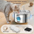 MJYNITE 12 12 2 Cat Water Fountain Filter Replacement Kit - Cat Fountain Filters, Sponges & Brushes, Compatible