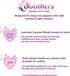 SPOT Soothers- Tabbie Lambie Dog Toy, Stuffing Free, Scented with Calming Lavender Fragrance Beads for Dogs