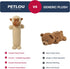 26 Inch Pet Lou Monkey Stick Plush Dog Chew Toy for Dogs with Grunter & Squeakers, Durable Fleece Interactive Toy