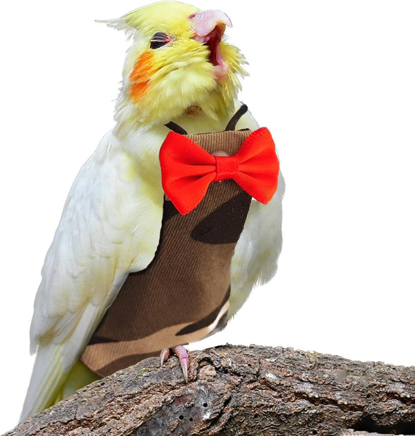 Bird Diaper Washable Reusable Parrot Flight Suit Nappies Protective Breathable Parrot Nappy