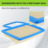G16 Golf Cart Air Filter for Yamaha G29 G22 G16A G22A G19 G21 G20 Golf Cart Parts for Tune Up Kit 1996-UP