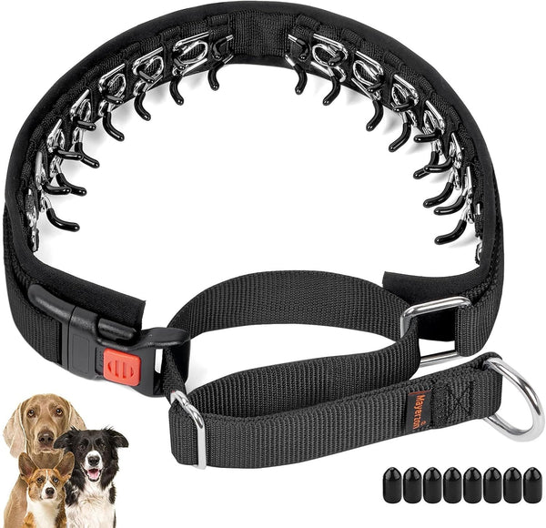 Mayerzon Martingale Collar for Dogs, No Pull Walking Collar for Small Medium Large Dogs, Anti Pull Training Collars
