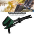 equlup 600D Camp Chair, Oxford Fabric Tripod Seat Folding Tripod Stool Anti Slip Camping Stool Portable Carrying Bag
