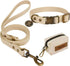 Wisedog Dog Collar and Leash Set Combo, Adjustable Durable Collars with Leashes for Small Medium Large Dogs, Includes