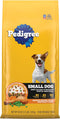 Pedigree Complete Nutrition Adult Small Dog Dry Food, Roasted Chicken, Rice & Vegetable Flavor, 3.5 lb. Bag