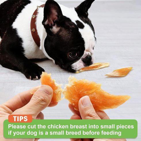 MON2SUN (21 -Pack 1) Chicken Jerky Dog Treats Made with Chicken Breast, High Protein & Grain Free, Training Treats