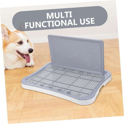 Portable Dog Potty Training Pad - Wall-Mounted Pet Loo