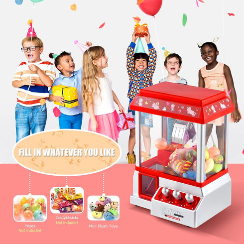 Claw Machine for Kids Toy Mini Arcade Machine Candy Grabber Prize Dispenser Vending Machine Arcade Game Machines
