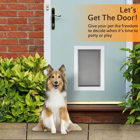 Extra Large Replacement Dog Door Flap, Compatible with PetSafe, Measures 13 3/4” x 23 3/4”