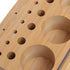 Raprance Wooden Fly Tying Fishing Kit Organizer, Desktop Storage Rack for Tying Tools