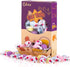 CHIWAVA 36 Pack 1.8 Inch Small Interactive Cat Toys - Mice with Catnip Rattle Sound for Indoor Cats