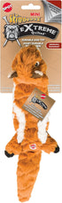 SPOT Skinneeez Extreme Quilted Chipmunk - Durable Stuffing Free Dog Toy with 4 Layers of Fabric & 2 Squeakers