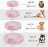 Patas Lague Calming Dog Bed for Small Dogs, Fluffy Cozy Faux Fur Anti-Anxiety Plush Donut Cuddler, Washable Pet Bed (20