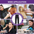 Noverlife Professional Pet Grooming Pants, M Size, Lightweight Black Pants for Pet Groomers, Hair Resistant Trousers