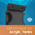 Flipper 3 Piece Replacement Acrylic Blades for Aquariums