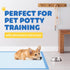 100-Pack X-Large Puppy Pads, 34'' x 28'' Leak-Proof Quick-Dry Design, 6-Layer Pee Pads for Dogs
