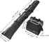 Ski Bag Combo with Ski Boot Bag, Adjustable Length Snow Ski Bags for Air Travel Fit Skis Up to 200cm for All