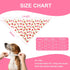 2 Pack (4 18-23" Spring Dog Bandanas Patterns) for Large X-Large Dogs - Reversible Floral Plaid Tie-On Scarves, Cherry