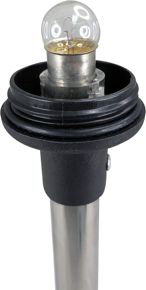 Pactrade Marine All-Round Boat Navigation Lights, 10.75-Inch Incandescent White Stern Light for Boat Accessories
