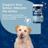 60 NaturVet Senior Advanced Joint Health Dog Supplement Includes Glucosamine, MSM, Chondroitin, Collagen Helps Supports