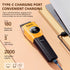 6 Dog Clippers for Grooming Thick Hair with LED Light,Poodle Grooming Kit with Guide Combs for Dogs Cats Sheep Animals