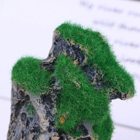 POPETPOP Floating Rocks for Aquarium Resin Decorations: Artificial Suspended Rock Ornament for Fish Tank Landscape