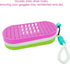 Swim Goggle Case for Swimming Goggles, Silicone Protective Cases with Drain Hole and Lanyard