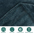 Onarway Dog Blanket Washable: 4 Packs Fluffy Soft Fleece Pet Blankets 40”x28” for Cat Puppy Dogs - Lake Green and Purple
