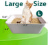 Disposable Litter Boxes for Cats, Maximum Odor Control, Large Size (5 pieces)