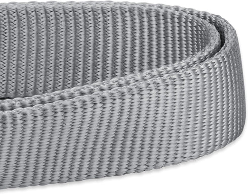 Hyhug Pets Heavy Duty Basic Collar for Large Breeds Dogs, Unique Design Adjustment Triglide Slide, Sleet Gray